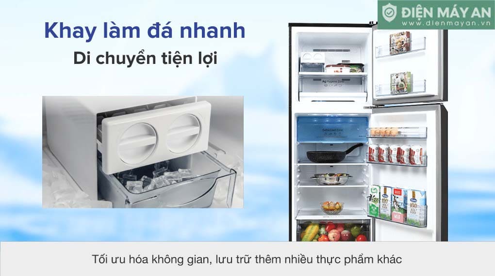 Tủ lạnh Panasonic Inverter 306 lít NR-TV341VGMV